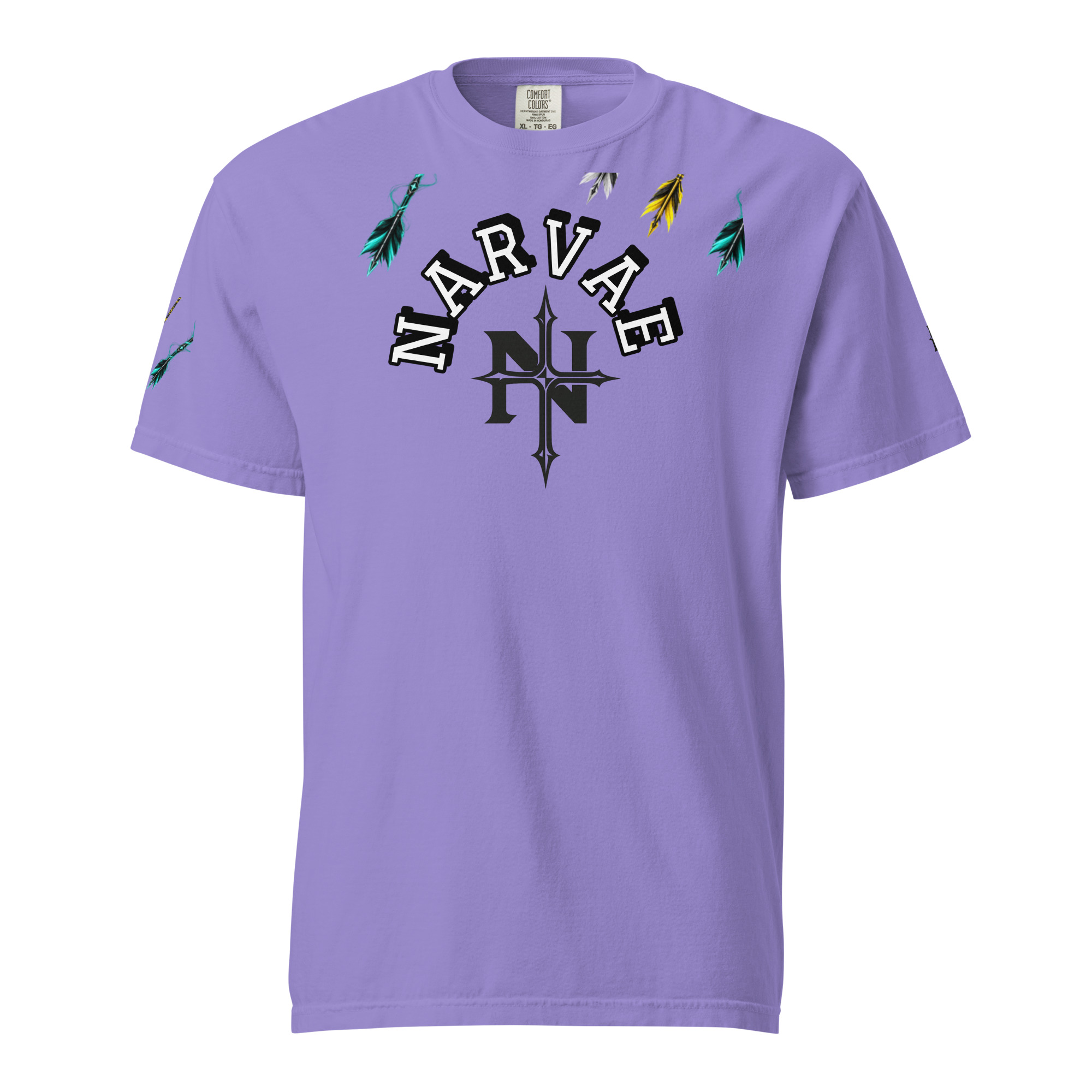 Unisex garment-dyed heavyweight t-shirt - Image 4