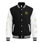 Heavyweight letterman jacket