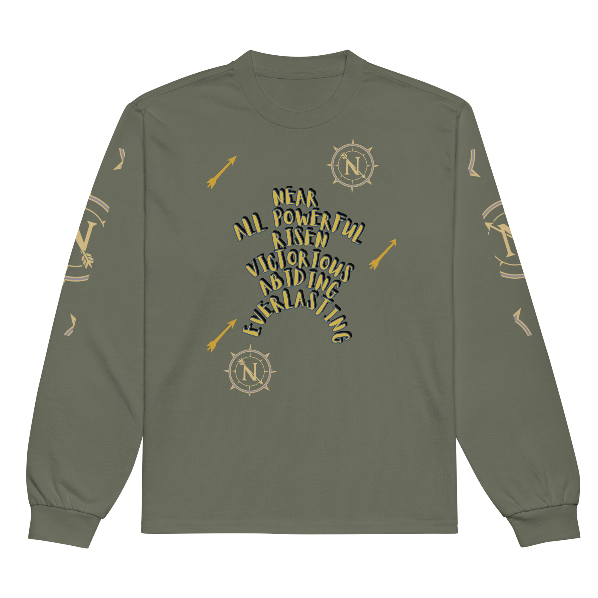 Premium heavyweight long sleeve shirt - Image 4